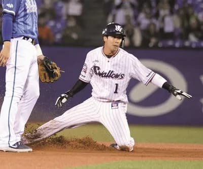 山田哲人(22).324 29本89点15盗塁→ファッ!?　山田哲人(23) .329 38本100点34盗塁→ヒェッ…　山田哲人(24) .304 38本102点30盗塁→怪物やん…