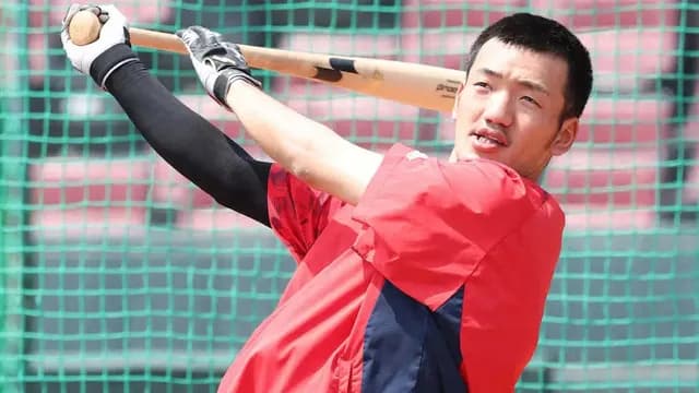 カープ矢野雅哉が『福地流』ティー打撃9カ所打ち分けで打力磨く「来年のテーマはやり返す」