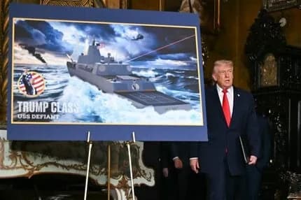 【爆笑】トランプ、巨額の無駄金で『トランプ級戦艦』の建造を決定