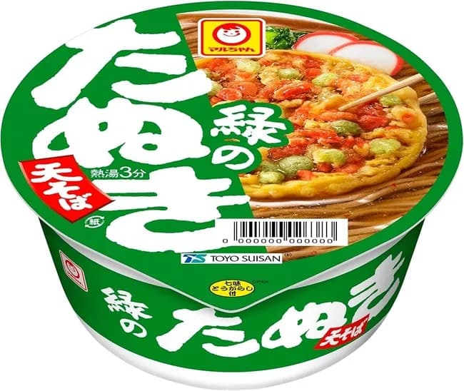 ワイ、年越しそばが「緑のたぬき」なんやが