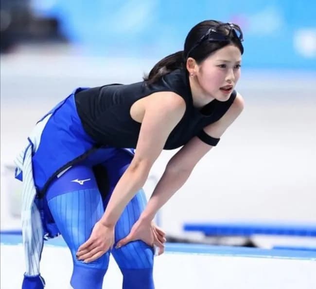 【朗報】女子スピードスケートに実力も兼ね備えた可愛い選手が現れる