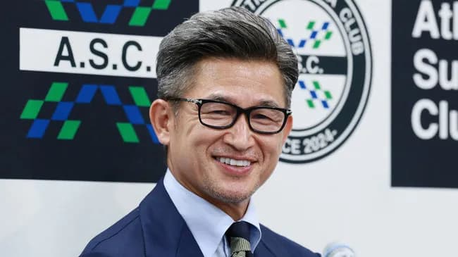 【サッカー】三浦知良が58歳で5年ぶりJリーグ復帰！ J3福島加入が決定…全⼒プレーを「お約束いたします」