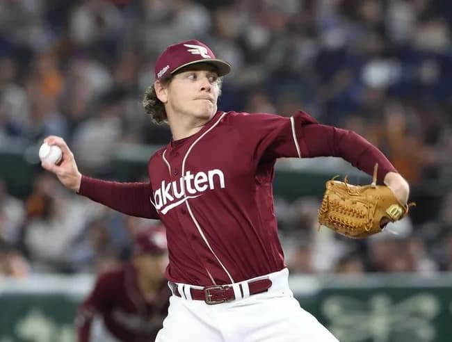 巨人　前楽天ハワード獲得へ　最速１５８キロ本格派右腕　今オフ３人目の外国人先発投手