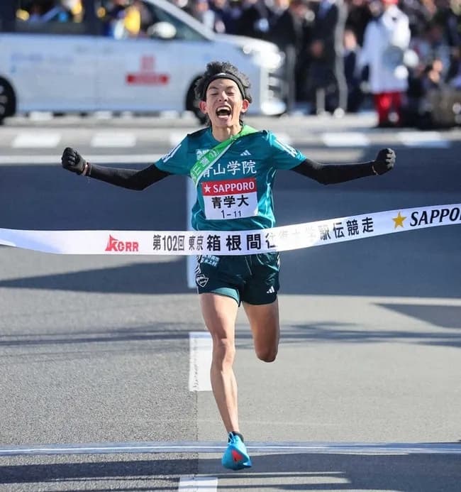 【箱根駅伝】青学大・黒田朝日「僕が新・山の神です！」　1分55秒更新の異次元区間新