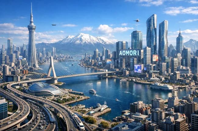 AIに未来の青森を描いてもらった