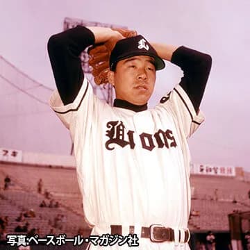 1961年 稲尾和久 42勝14敗 防御率1.69 WHIP0.94