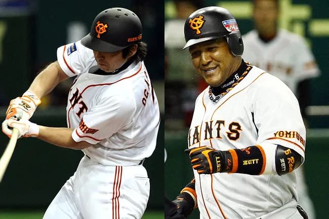 石井広沢江藤○原ローズペタジーニ小久保李スンヨプ小笠原ラミレス村田を強奪した巨人www