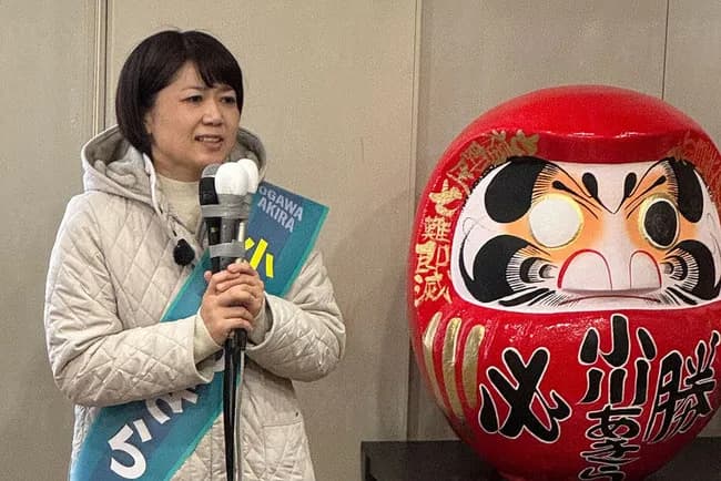 小川晶前前橋市長（42）、圧倒的な男性人気でダブルスコアで圧勝確実な情勢