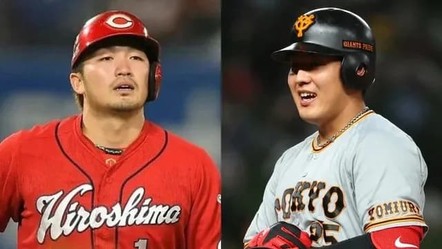 カープ鈴木誠也と巨人岡本和真を比較した結果！←どっちも化け物すぎるｗｗｗ