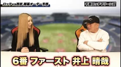 高木豊の編集スタッフ｢来季ロッテのスタメン予想井上？ああアイツか｣