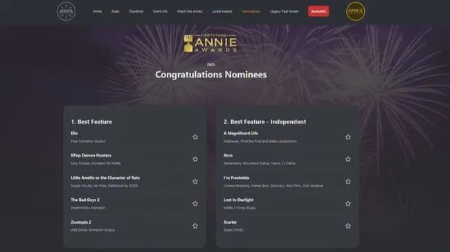 【朗報】大ヒット上映中「果てしなきスカーレット」、アニメ界のアカデミー賞にノミネート！