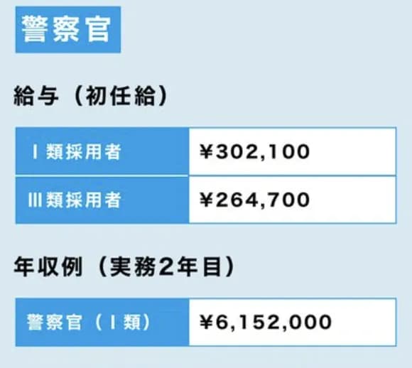 【悲報】警視庁2年目年収615万円←これってどうなん・・・・？