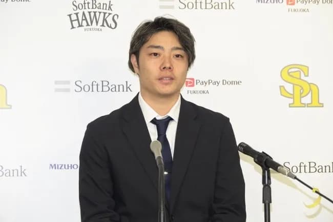 鷹・松本裕樹が1.8億円でサイン　自身初タイトルも「去年より投げる」…WBCにも出場意欲