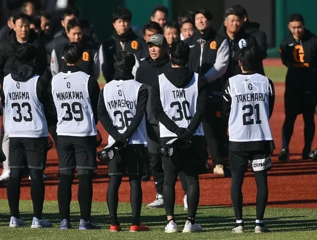 【巨人】阿部監督、ルーキーに「人としてしっかりしよう」と異例の訓示