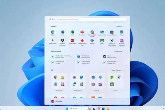 【悲報】Windows11今回のアプデでスタートメニューをクソデカくしてしまうｗｗｗｗｗｗｗｗ