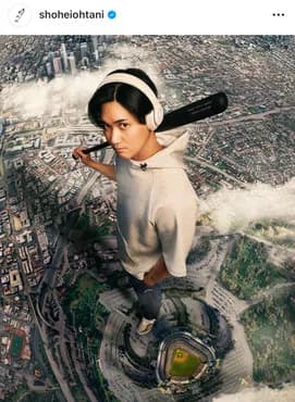 【画像】大谷翔平さん、余りにもデカ過ぎる