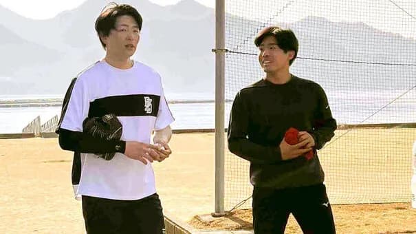 カープドラ7高木快大(トミージョン手術)、過去4度右肘手術の大瀬良に〝密着取材〟