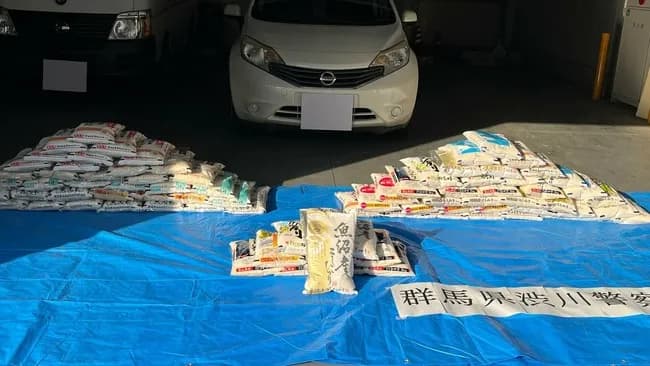 スーパーからコメ83袋＝400キロ超を盗んだ疑い ベトナム国籍の男逮捕