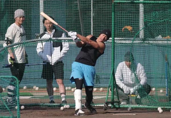 柳田悠岐、開幕１番に意欲「１番はやりやすかった。周東とかに勝てるようにアピールしたい」