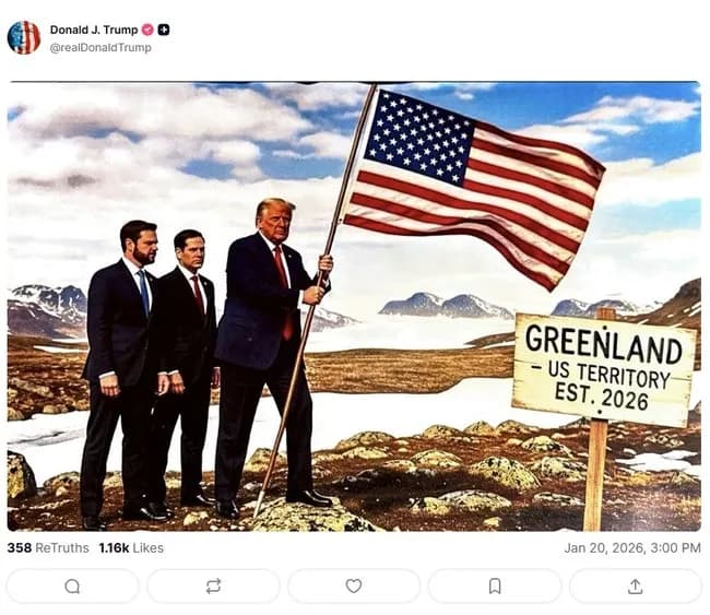 【画像】ドナルド・トランプ、グリーンランド侵攻開始ｗｗｗｗｗｗｗｗｗｗｗ