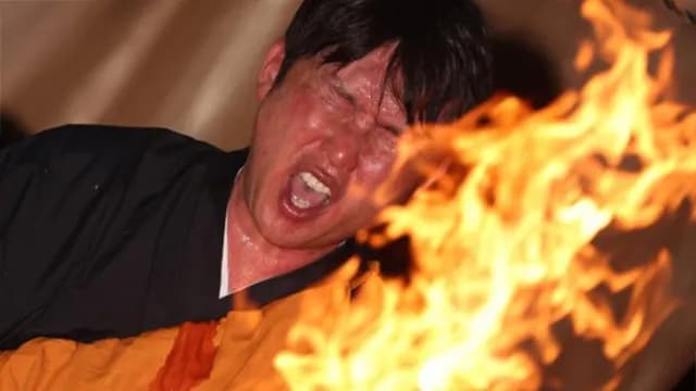 カープ新井監督が護摩行(22回目)で決意「絶対に高く飛び上がる」