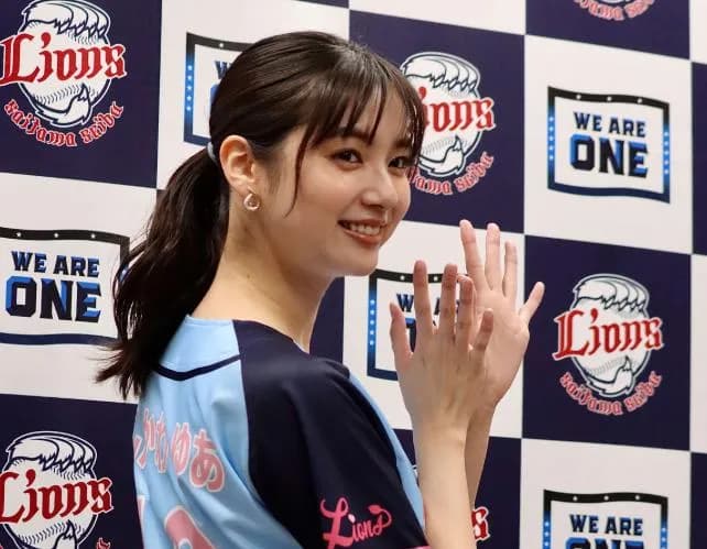 西武新川優愛　ハム牧野真莉愛　巨人橋本環奈　ヤクルト磯山さやか
