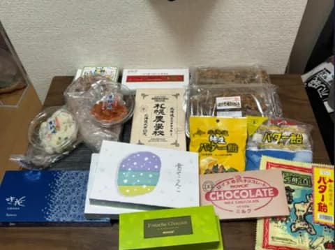 ワイ、北海道物産展から帰宅