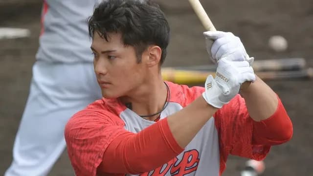 カープ田村俊介、覚悟の5kg減量！ドラ1平川蓮らと外野手争い「同じ位置にいたら使われない」