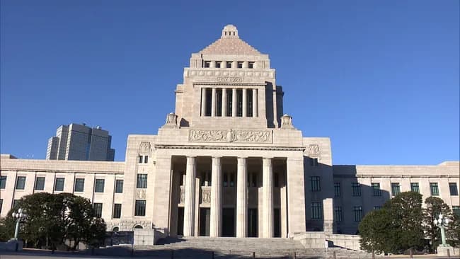 衆院選の投票先、自民40%、中道13%、国民9%、維新7%