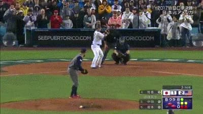 WBC2017の筒香のライトへの大飛球飛んだ瞬間のワイ「うおおおおおおおおおきたああああああああ！」