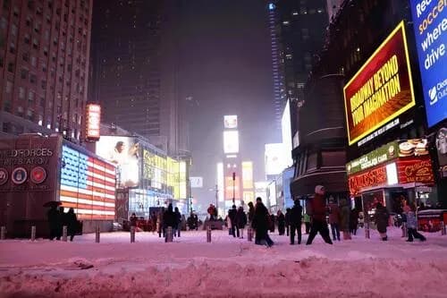 ニューヨークの路上で死者５人見つかる…氷点下４０度以下、州兵１００人が救助を支援