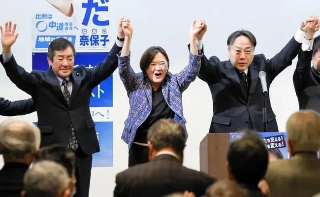 中道改革連合に期待しない67％