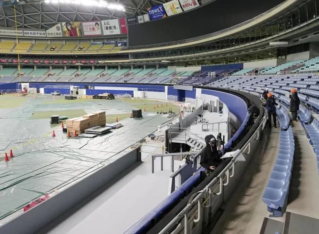 【朗報】バンテリンドーム、ホームランウイング工事を公開…フェンスは1.2m低く最大6m前へ