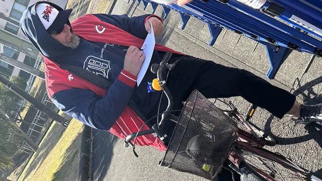 カープ・エルドレッドのママチャリ2026年版！ファンサの神対応健在【日南キャンプ】