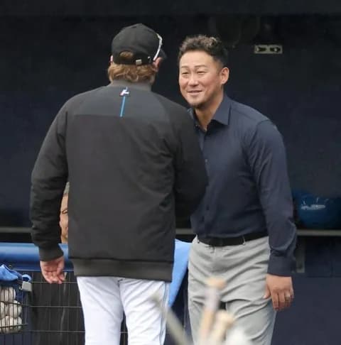 日本ハム　中田翔氏が古巣訪問で「新庄監督の教えが徹底されているなと思いました」打撃練習を見て実感「日頃からしっかりコミュニケーションを」