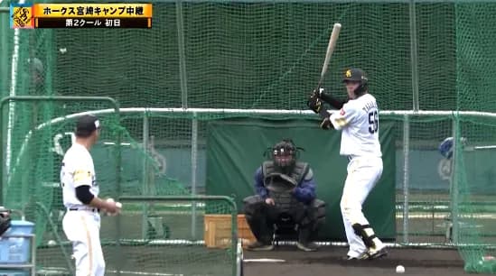 ドラフト5位の髙橋隆慶、さっそくA組に合流