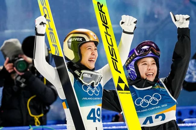 【冬季五輪】ジャンプ 丸山希が銅メダル獲得！日本のメダル1号　女子NHでは日本勢２大会ぶり