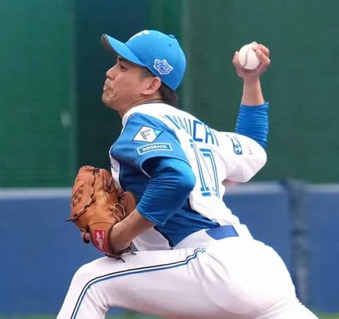 日本ハム育成右腕・宮内“三度目の正直”へ猛アピール　紅白戦で2回無安打無失点3奪三振と好投