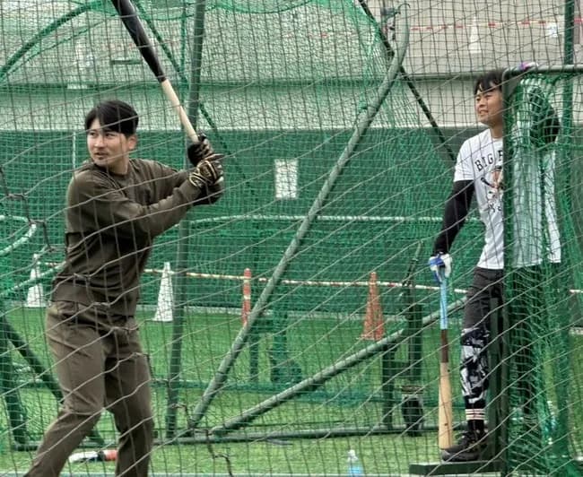 巨人・中山礼都、今キャンプで打球速度186㌔を計測「僕もびっくりしました」泉口と休日返上