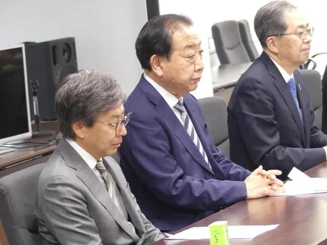 【悲報】中道・安住淳さん「どうすりゃいいんだ…」役員会で終始うつむき加減で無言