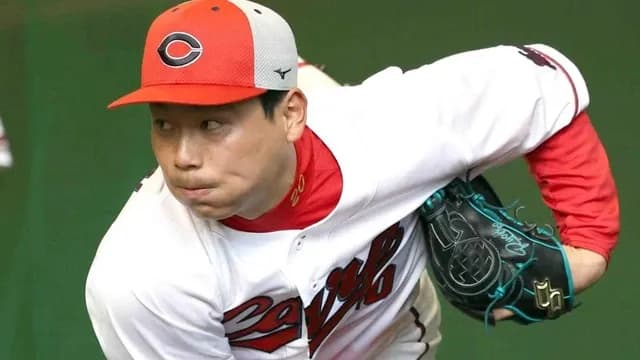 カープ栗林、腰の張りから復帰「元々酷くないと思っていた」ブルペン入りして18球を投じる