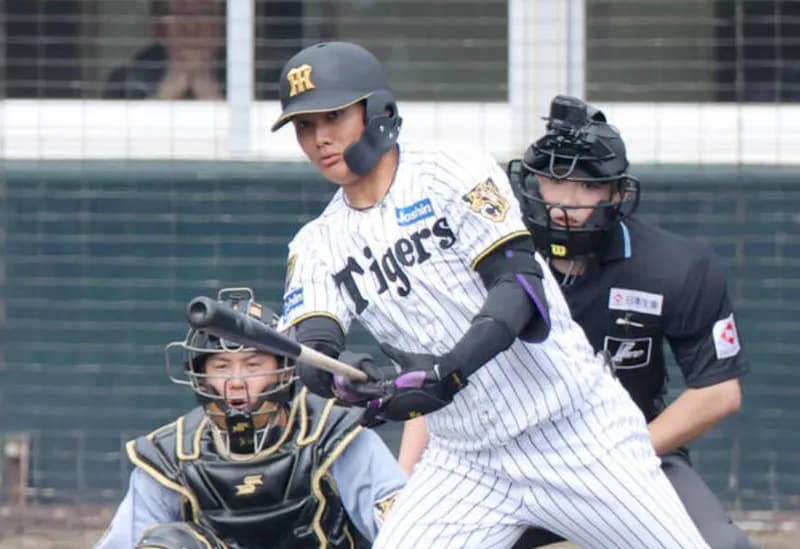 西純矢のセンター前の痛烈な打球、マジで明るい話