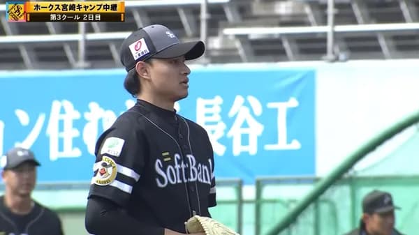 ホークス・徐若熙、初の実戦は４安打とほろ苦デビュー