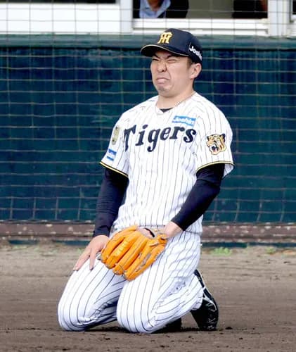 阪神・藤川監督、大粒の涙を流し1分間も絶句…石井大智、衝撃の「左アキレスけん損傷」　WBC辞退　前半戦での復帰も絶望的で
