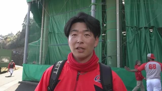 カープ大瀬良「一番打たれてる」日南最終日にただ一人ブルペン入り。100球を投げ込む
