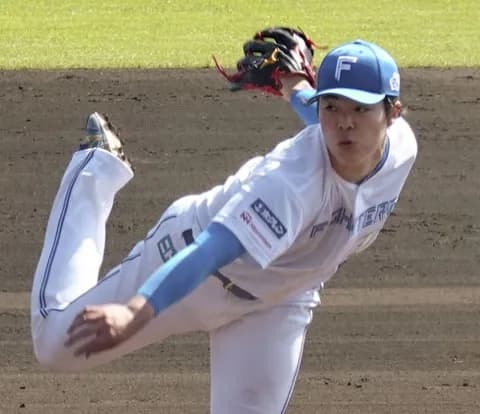 日本ハム柴田、150キロ台連発　投打「二刀流」に挑む