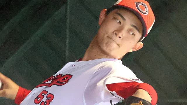 カープ岡本駿vs巨人ドラ1竹丸和幸で対外試合開幕！岡本「試合で信頼を勝ち取るだけ」