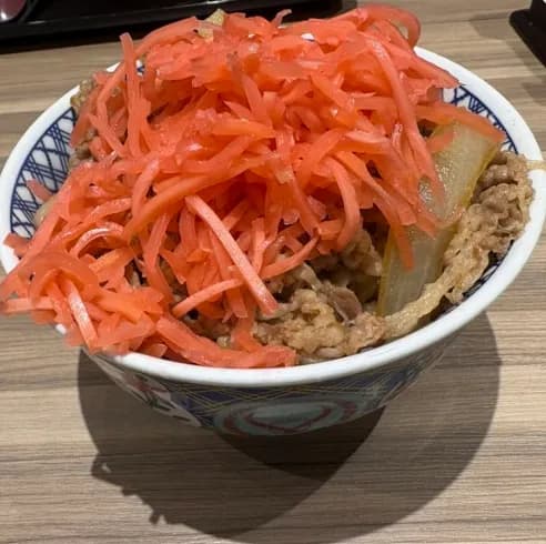 【悲報】最近は牛丼に紅ショウガ乗せただけで炎上するらしいｗｗｗｗｗｗｗｗ