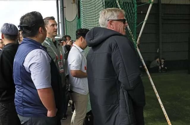 ドジャース幹部、侍ジャパン合宿を視察「一番良い選手が集まっているので」