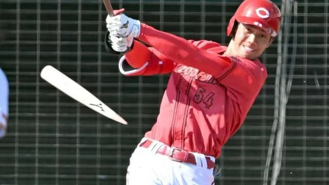 カープドラ6西川篤夢、巨人戦で2打数2安打！攻守も披露！高卒新人の対外試合鮮烈デビューに新井監督「大したもの」